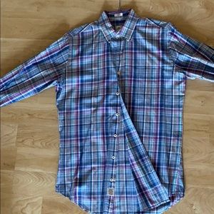 Peter Millar long sleeve collared shirt